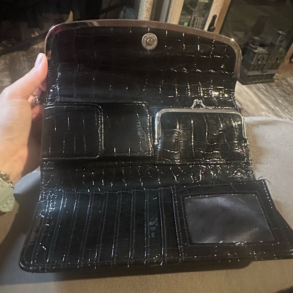 Multi Functional Croc Embossed Wallet. - image 3